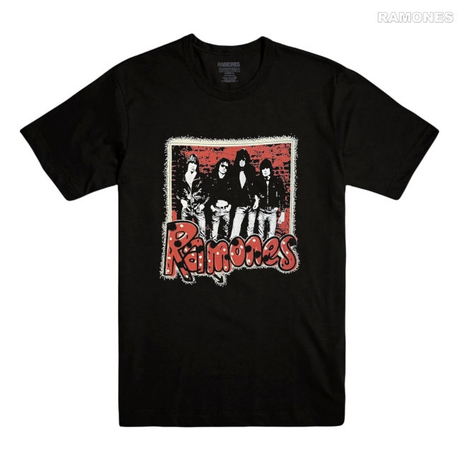Ramones / ラモーンズ - Graffiti Tシャツ (ブラック) | Tシャツ