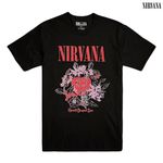 Nirvana / ニルヴァーナ - Heart Shaped Box Tシャツ(ブラック)