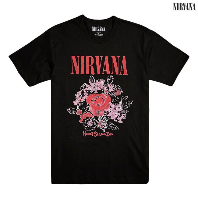 Nirvana / ニルヴァーナ - Heart Shaped Box Tシャツ(ブラック) | T
