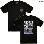 Nirvana / ニルヴァーナ - Tour '91 Tシャツ(ブラック)