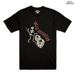 Social Distortion / ��������롦�ǥ����ȡ������ - Skully Dice Vintage T����� (�֥�å�)