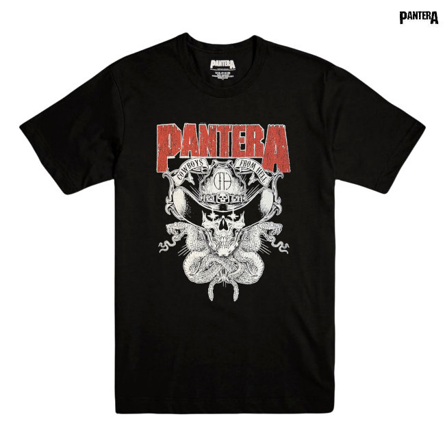 Pantera / パンテラ - Snake Skull Tシャツ (ブラック) | Tシャツ