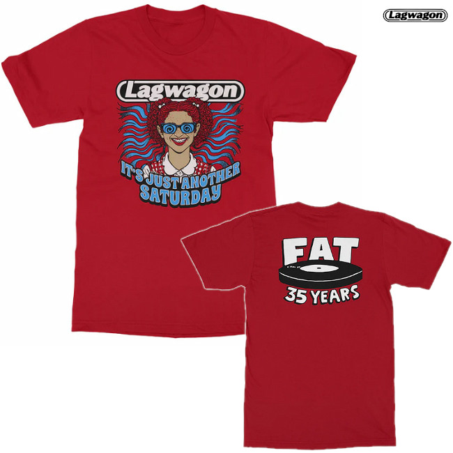 Lagwagon / ラグワゴン - Fat 35Tシャツ (レッド) | Tシャツ