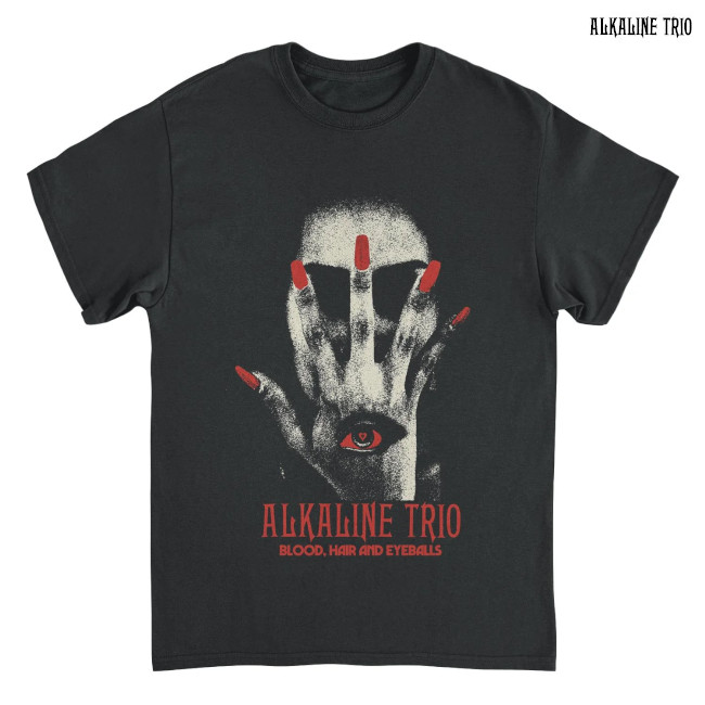 Alkaline Trio / ���륫�饤�󡦥ȥꥪ - BHE 4Hand T����� (�֥�å�)