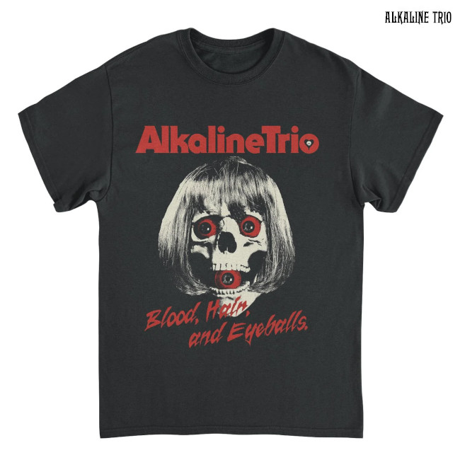Alkaline Trio / ���륫�饤�󡦥ȥꥪ - Skelly Eyes  T����� (�֥�å�)