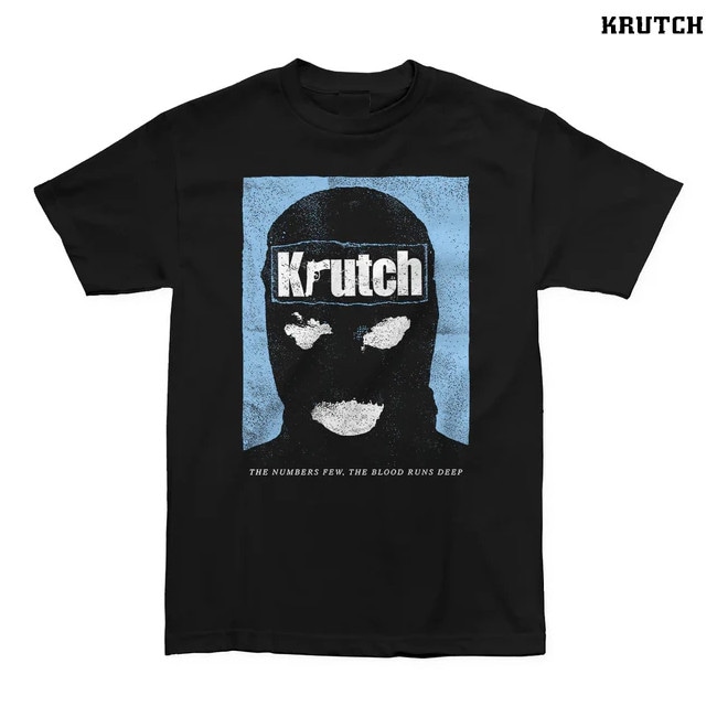 Krutch / ����å� - Ski Mask T����� (�֥�å�)