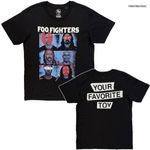 Foo Fighters / フー・ファイターズ - Your Favourite Toy Tシャツ(ブラック)