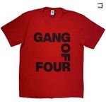Gang of Four / ギャング・オブ・フォー - Logo Tシャツ (レッド)
