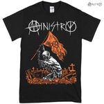 Ministry / �ߥ˥��ȥ꡼ - Jesus Flag Waver T����� (�֥�å�)