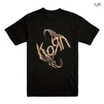 KORN /������ - Skeleton Hands T�����(�֥�å�)