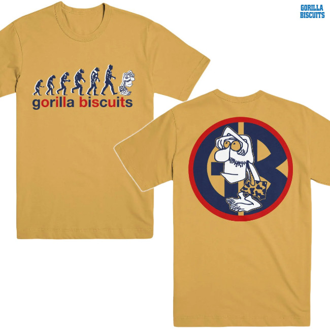 Gorilla Biscuits / ゴリラ・ビスケッツ - Evolution Tシャツ