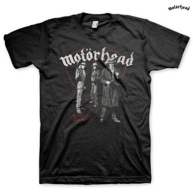 Motorhead / モーターヘッド - Heart Massacre Tシャツ (ブラック
