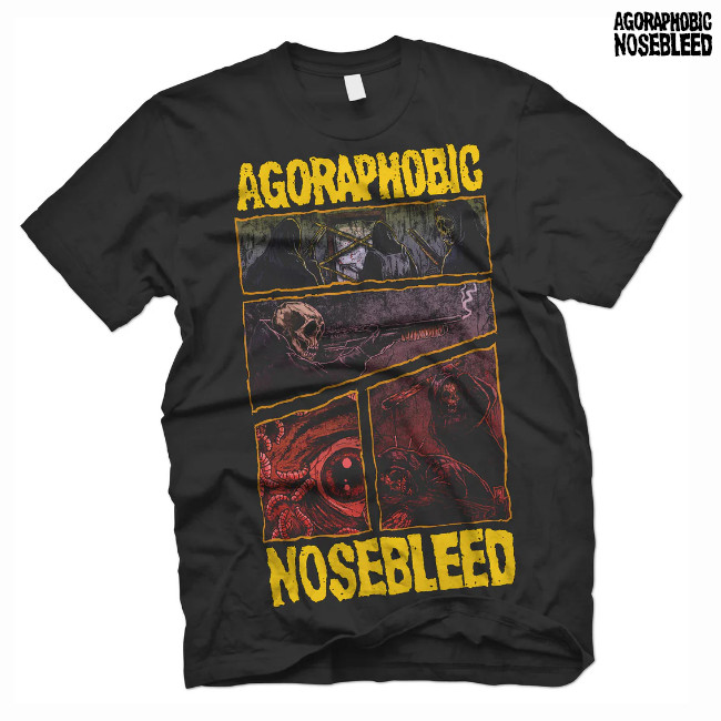 Agoraphobic Nosebleed / ������ե��ӥå����Ρ����֥꡼�� - Dark Comic T����� (�֥�å�)