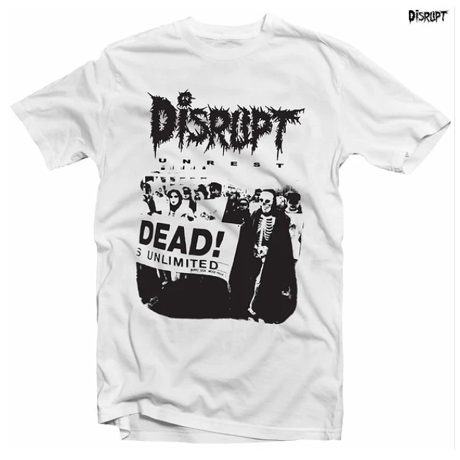 Disrupt / ディスラプト - Unrest Tシャツ (ホワイト) | Tシャツ