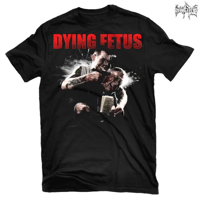 Dying Fetus / �������󥰡��ե������� - Your Treachery T�����(�֥�å�)