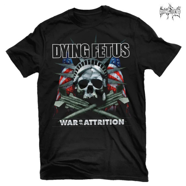Dying Fetus / �������󥰡��ե������� -  War of Attrition T�����(�֥�å�)