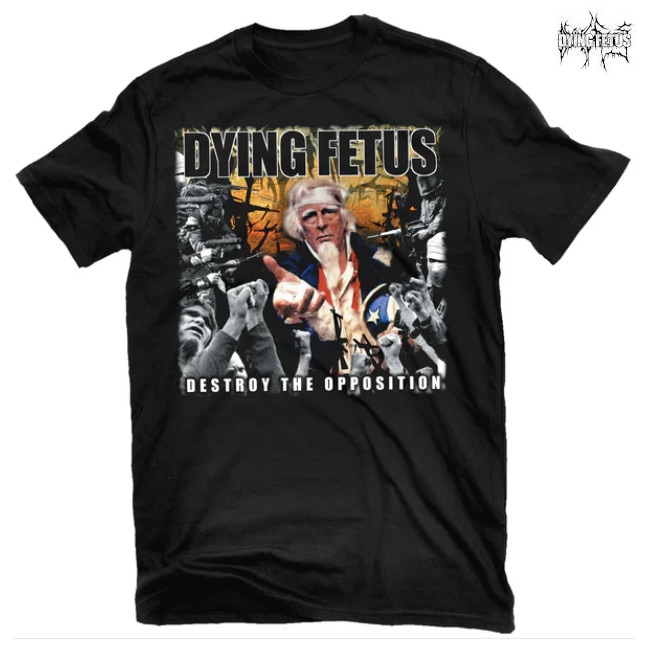 Dying Fetus / �������󥰡��ե������� -  Destroy The Opposition T�����(�֥�å�)