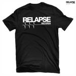 Relapse Records Merch / ���ץ����쥳���� - Relapse Logo T�����(�֥�å�)
