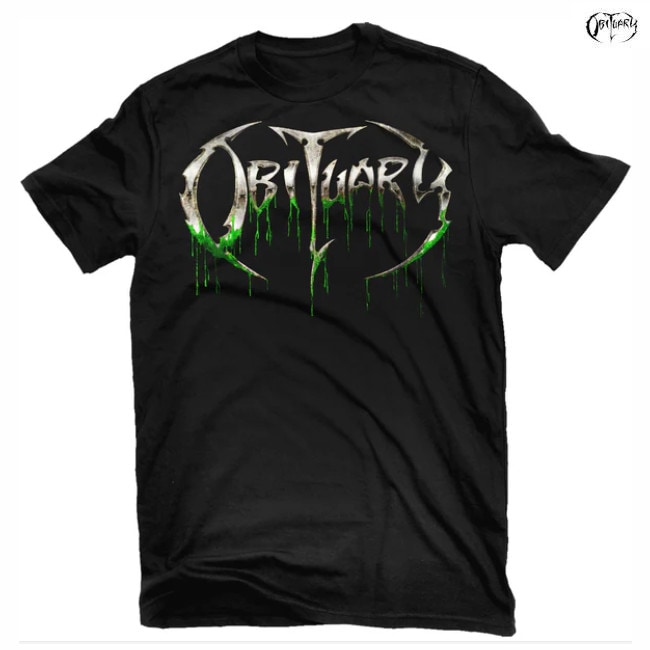Obituary / オビチュアリー - Slowly We Rot Logo Tシャツ(ブラック