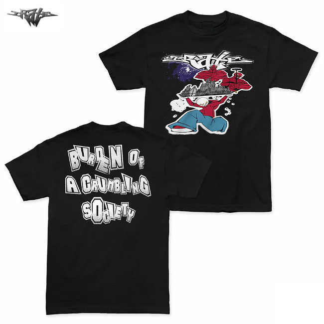 Irate / �����쥤�� - Burden Cover T�����(�֥�å�) 