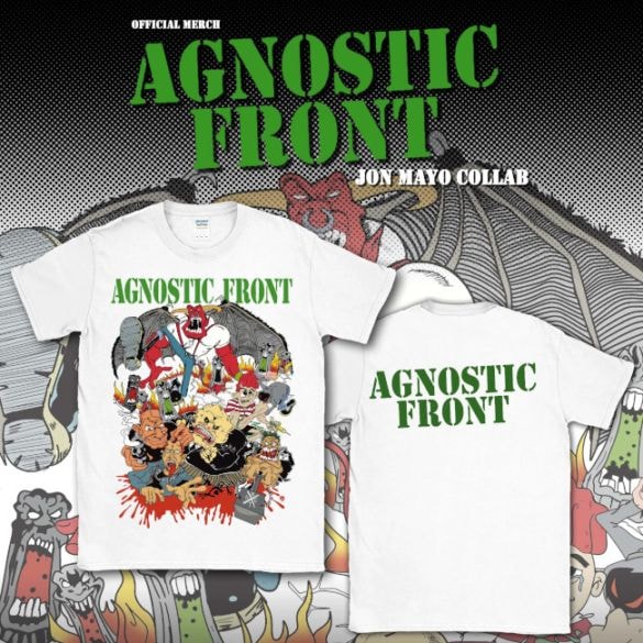 ��3���ָ����Agnostic Front /�����Υ��ƥ��å� �ե���� - CAUSE FOR ALARM colab T����� (�ۥ磻��)