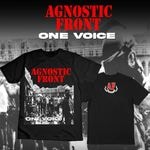 ��3���ָ����Agnostic Front /�����Υ��ƥ��å� �ե���� - one voice 1992 T����� (�֥�å�)