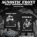 ��3���ָ����Agnostic Front /�����Υ��ƥ��å� �ե���� - today tomorrow forever T����� (�֥�å�)����ߥƥå�100