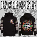 【50枚限定】EARTH CRISIS / アースクライシス forever true プルオーバーパーカー(ネイビー)※2週間限定