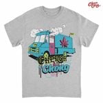 Cheech & Chong / チーチアンドチョン - 420 Truck Leaf Tシャツ (グレー)