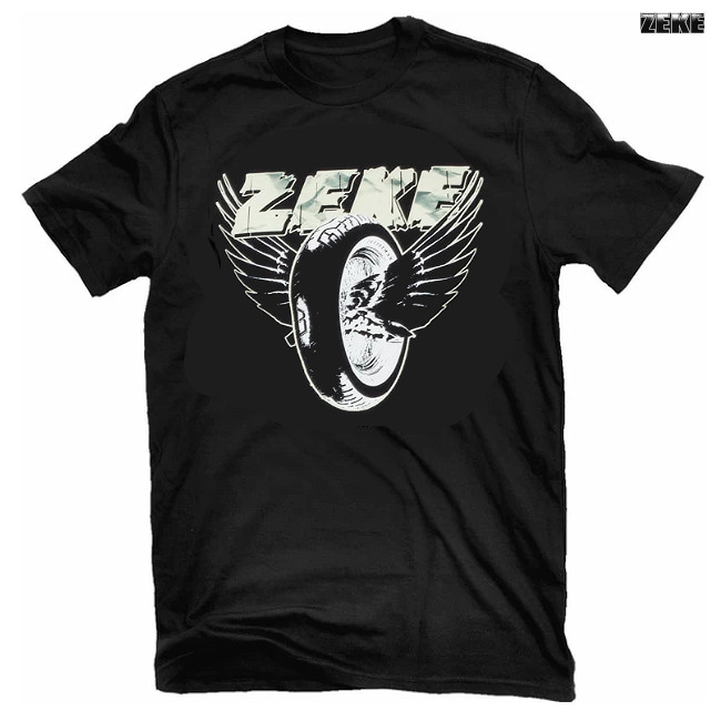 Zeke / ������ - Flat Tracker T�����(�֥�å�)