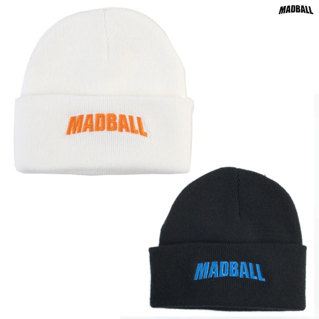 MADBALL ニット帽 ビーニー 90s NYHC SOIA MADBALL / マッドボール - Logo ビーニー・ニットキャップ (2色展開