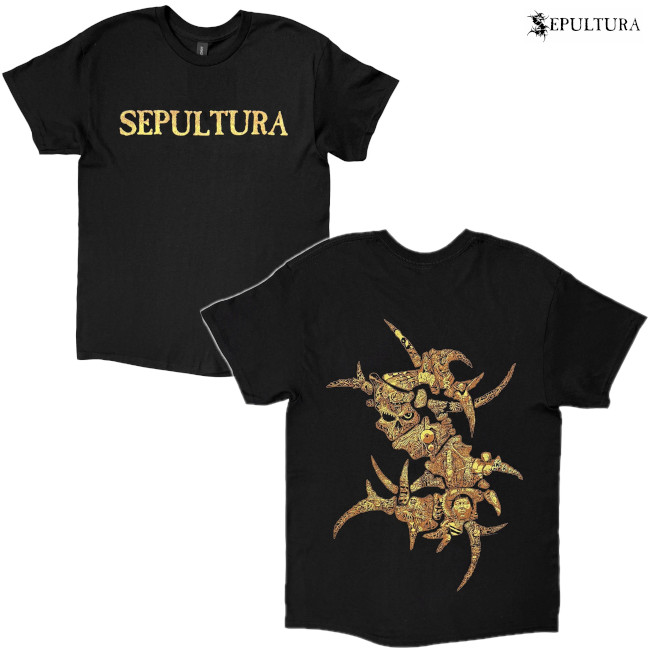 Sepultura / セパルトゥラ - Discography Tシャツ (ブラック) | すべて