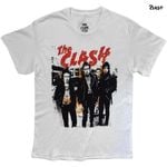 The Clash / ザ・クラッシュ - Riot Band Photo Tシャツ (ホワイト)