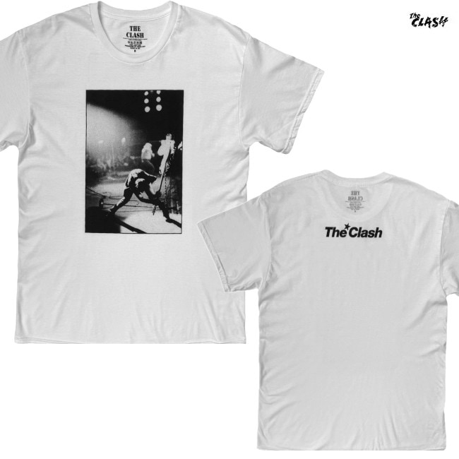 The Clash / ザ・クラッシュ - Guitar Smash Tシャツ (ホワイト) | T