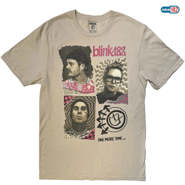 Blink-182 / ブリンク 182 - One More Time Band Tシャツ (サンド