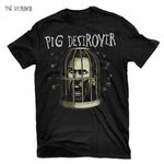 Pig Destroyer / �ԥå����ǥ��ȥ����䡼 Cage Head - T����� (�֥�å�)