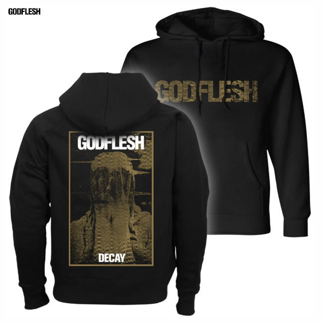 Godflesh / ゴッドフレッシュ - Decay プルオーバーパーカー(ブラック