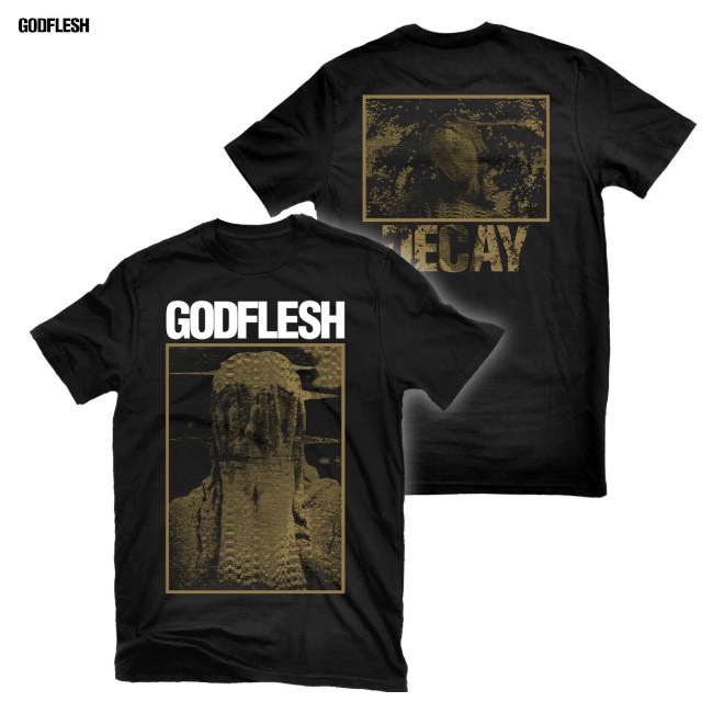 Godflesh / ゴッドフレッシュ - Decay Tシャツ (ブラック) | バンド名