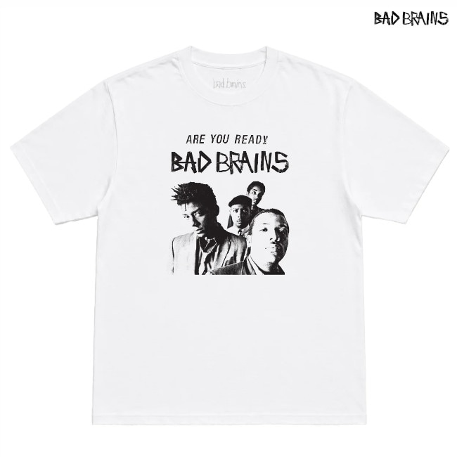 Bad Brains /バッド・ブレインズ - Are You Ready Tシャツ (ホワイト