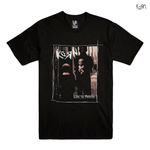 KORN /コーン - Life Is Peachy Scribbles Tシャツ(ブラック)