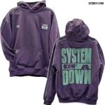 System of a Down / システム・オブ・ア・ダウン - London Event Tour '26 プルオーバーパーカー(パープル)