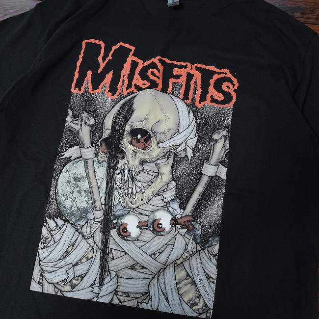 T-shirt Misfits PUSHEAD VAMPIRE - Adulte, Neuf Avec étiquettes, Marque UK