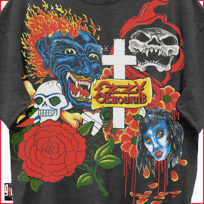 Ozzy Osbourne / �������������ܡ��� - TATOO ART T����� (������ơ����֥�å�)��GIANT�ҤΥܥǥ���