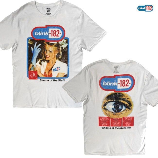 Blink-182 / ブリンク 182 - Enema Of The State Tシャツ (ホワイト