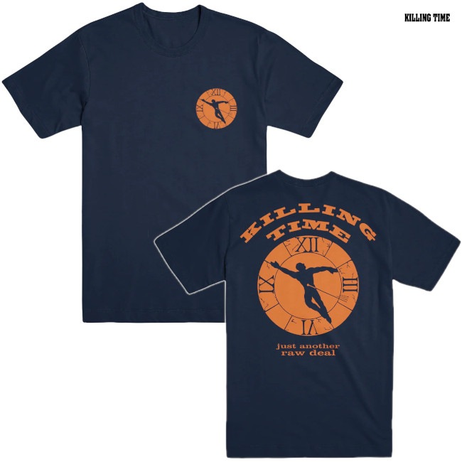 Killing Time / キリング・タイム Clock Tシャツ(ネイビー) Tシャツ バンドTシャツの