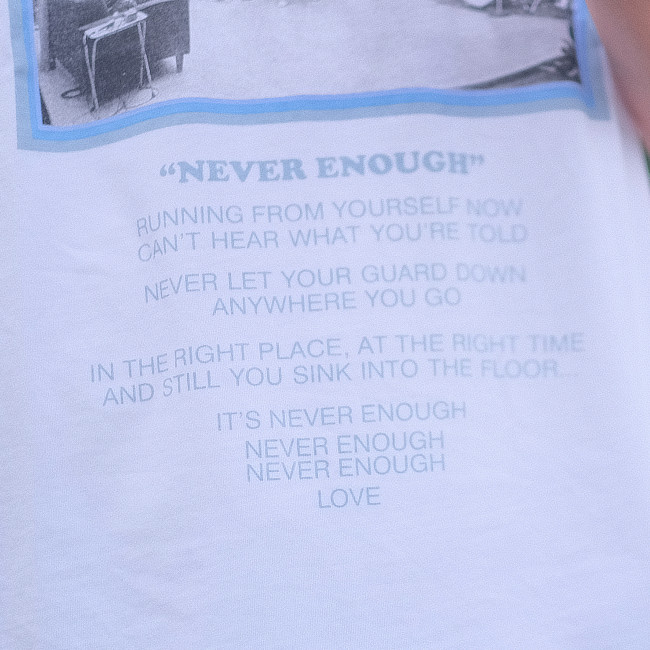 ��¨Ǽ��Turnstile / �����󥹥����� - Never Enough Studio T����� (�ۥ磻��) 