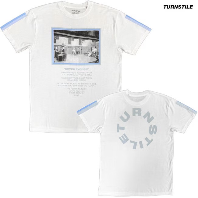 ��¨Ǽ��Turnstile / �����󥹥����� - Never Enough Studio T����� (�ۥ磻��) 