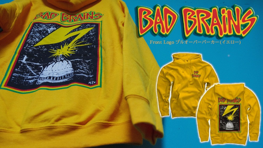 ��¨Ǽ M.2XL.��Bad Brains /�Хåɡ��֥쥤�� - Front Logo �ץ륪���С��ѡ�����(��������)