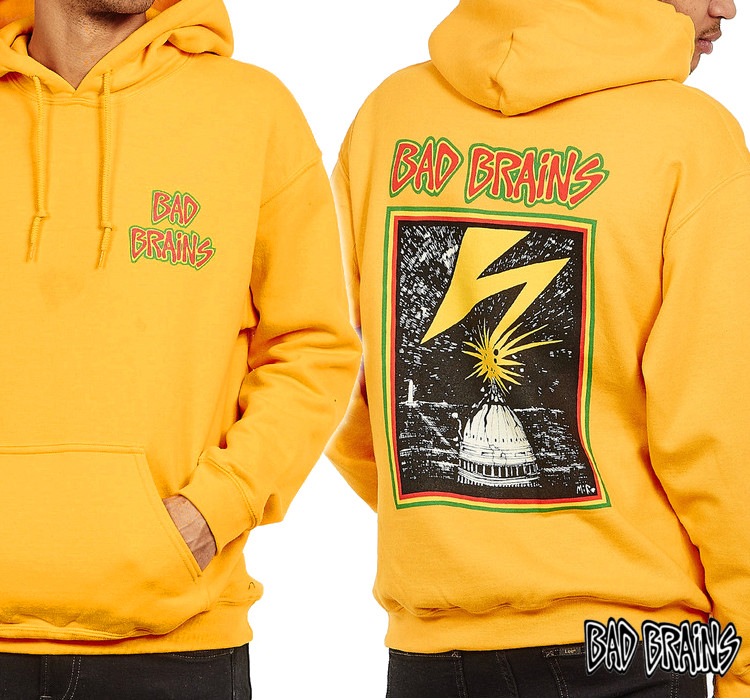��¨Ǽ M.2XL.��Bad Brains /�Хåɡ��֥쥤�� - Front Logo �ץ륪���С��ѡ�����(��������)