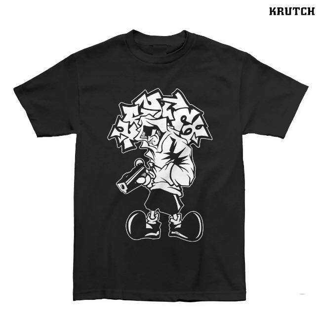 Krutch / クラッチ - KENTAX GUN Tシャツ(ブラック) | Tシャツ